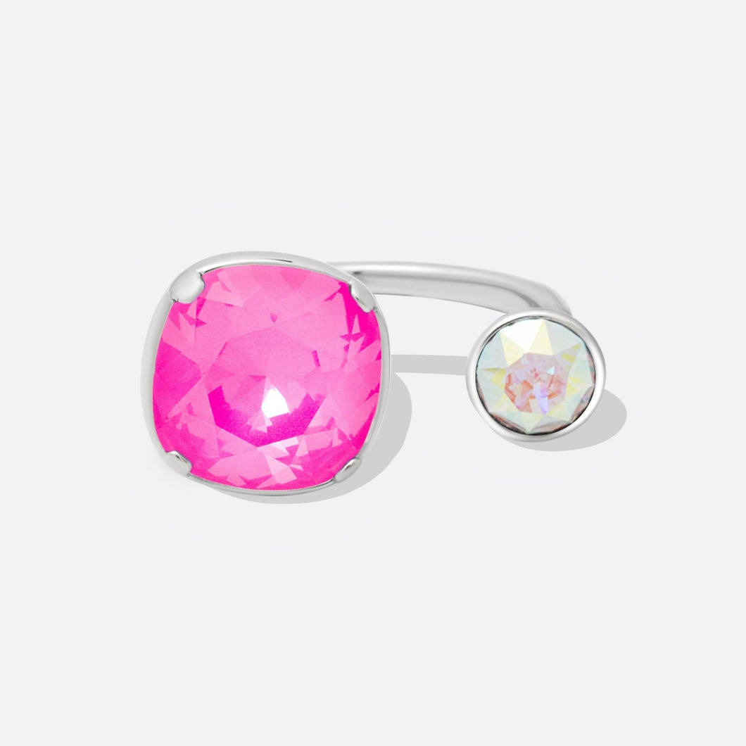 Belize Ring Lotus Pink ENDLESS PARADISE Forever Crystals 