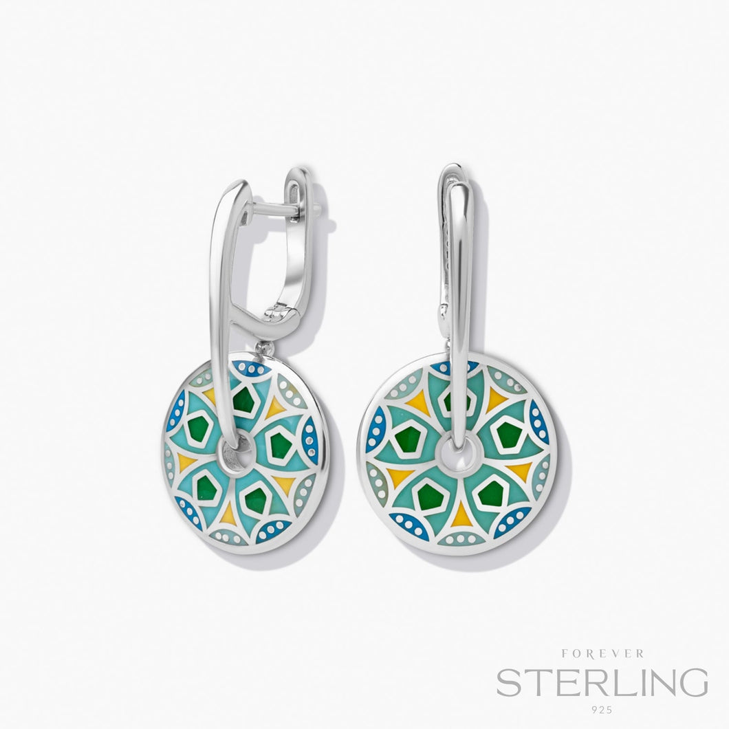 Calle San Sebastián Earrings Forever Sterling Forever Crystals 