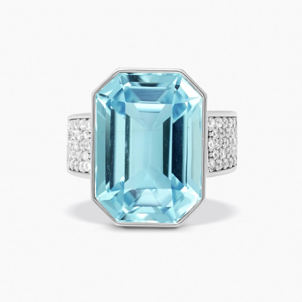 Dynasty Ring Aquamarine Dynasty Gems Forever Crystals 