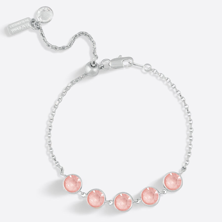 Eloise Bracelet Flamingo Serenity FOREVER CRYSTALS 