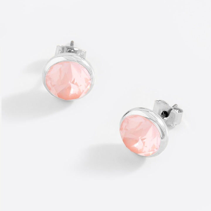 Grace Stud Earrings Flamingo Serenity FOREVER CRYSTALS 