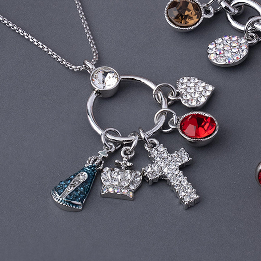 Historia de Amor Embrace Necklace EMBRACE FOREVER CRYSTALS 