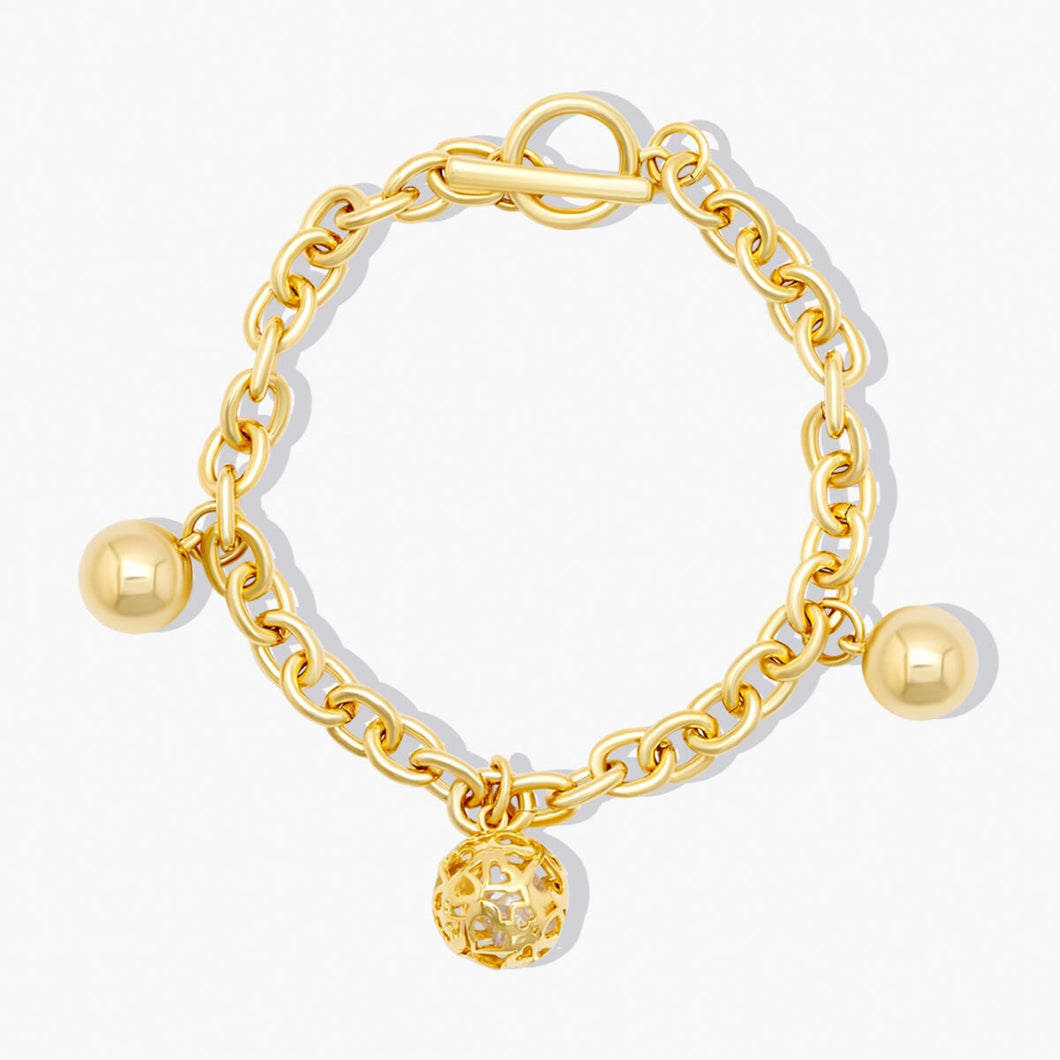 Jasmine Bracelet Gold Secret Santa 2024 Forever Crystals 