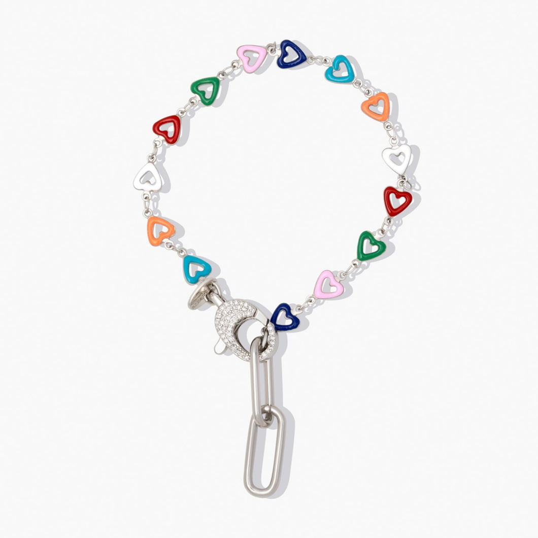 Lover Bracelet Multicolor Everlasting Forever Crystals 