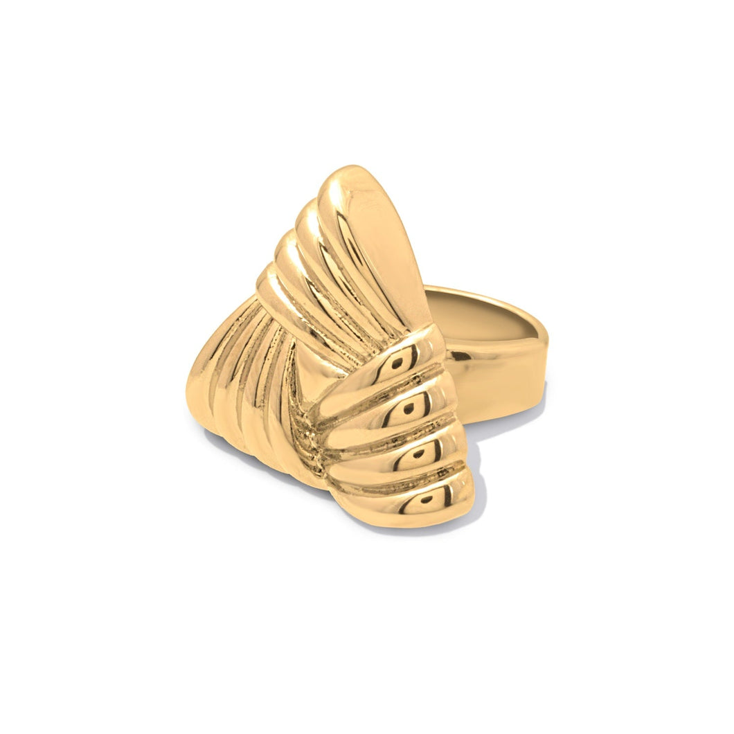 Monarch Ring Gold Forever Crystals 