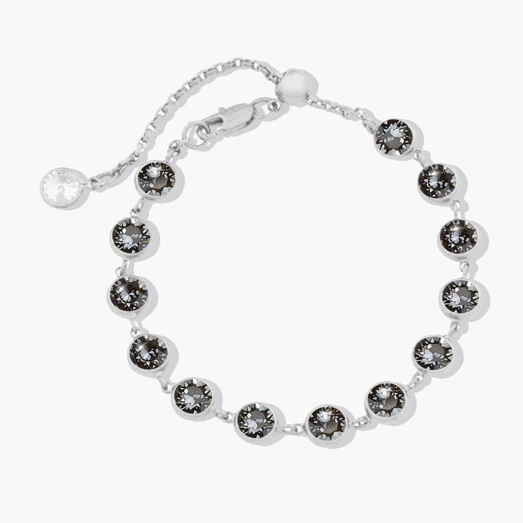 Monroe Bracelet Silver Night ESSENTIALS CORE FOREVER CRYSTALS 