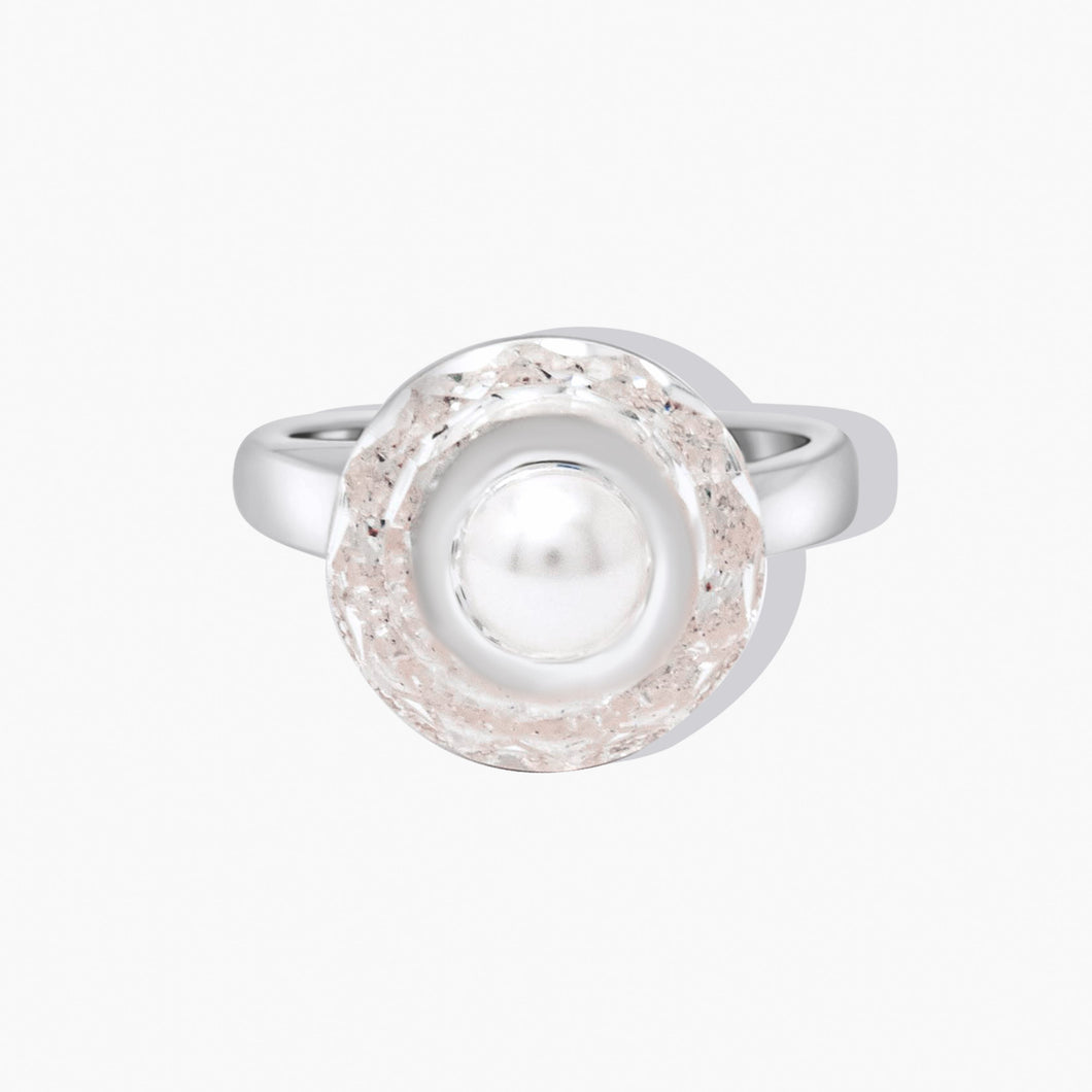 Parisian Pearl Ring COCO FOREVER CRYSTALS 