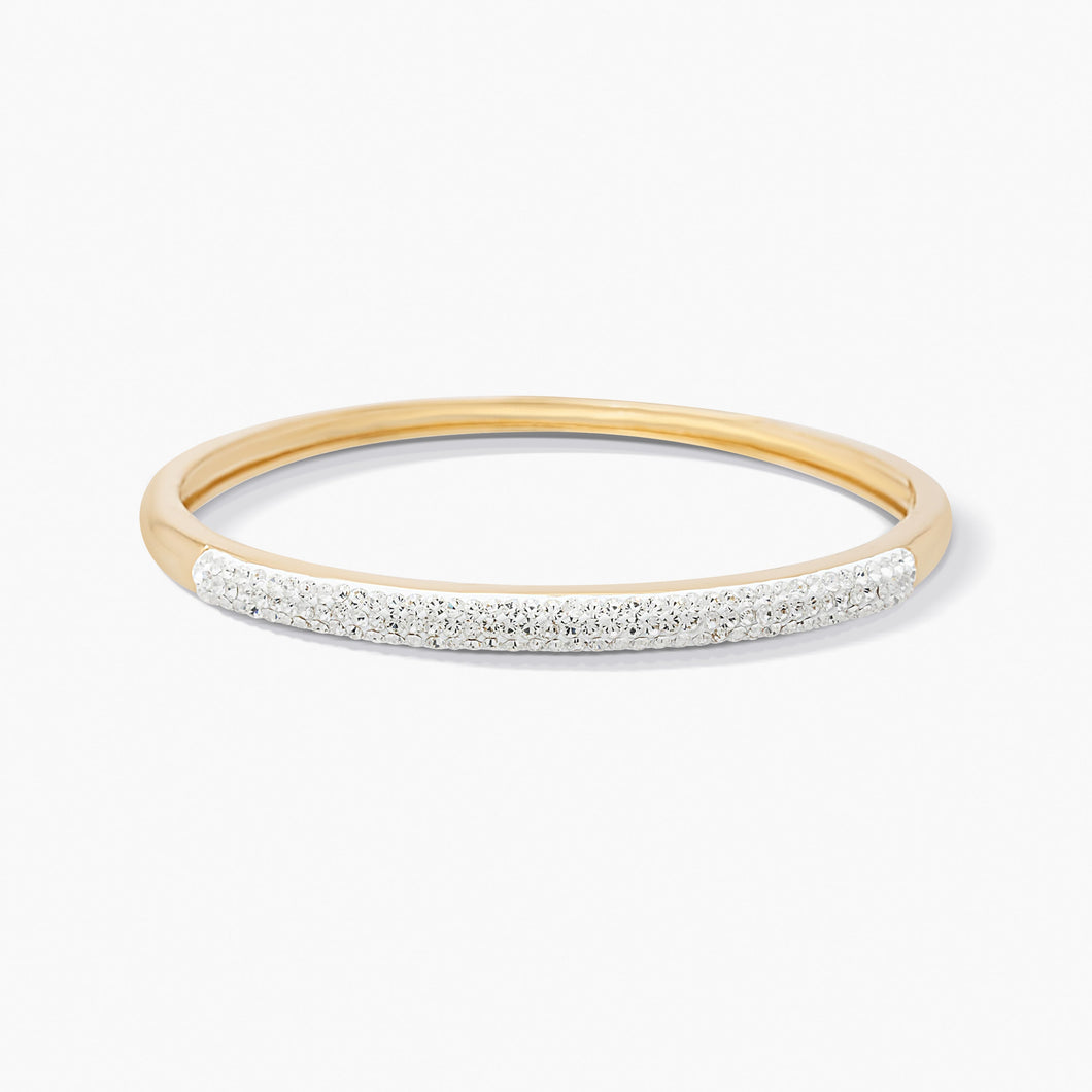 Supernova Bangle Bracelet Gold Crystal SUPERNOVA Forever Crystals 