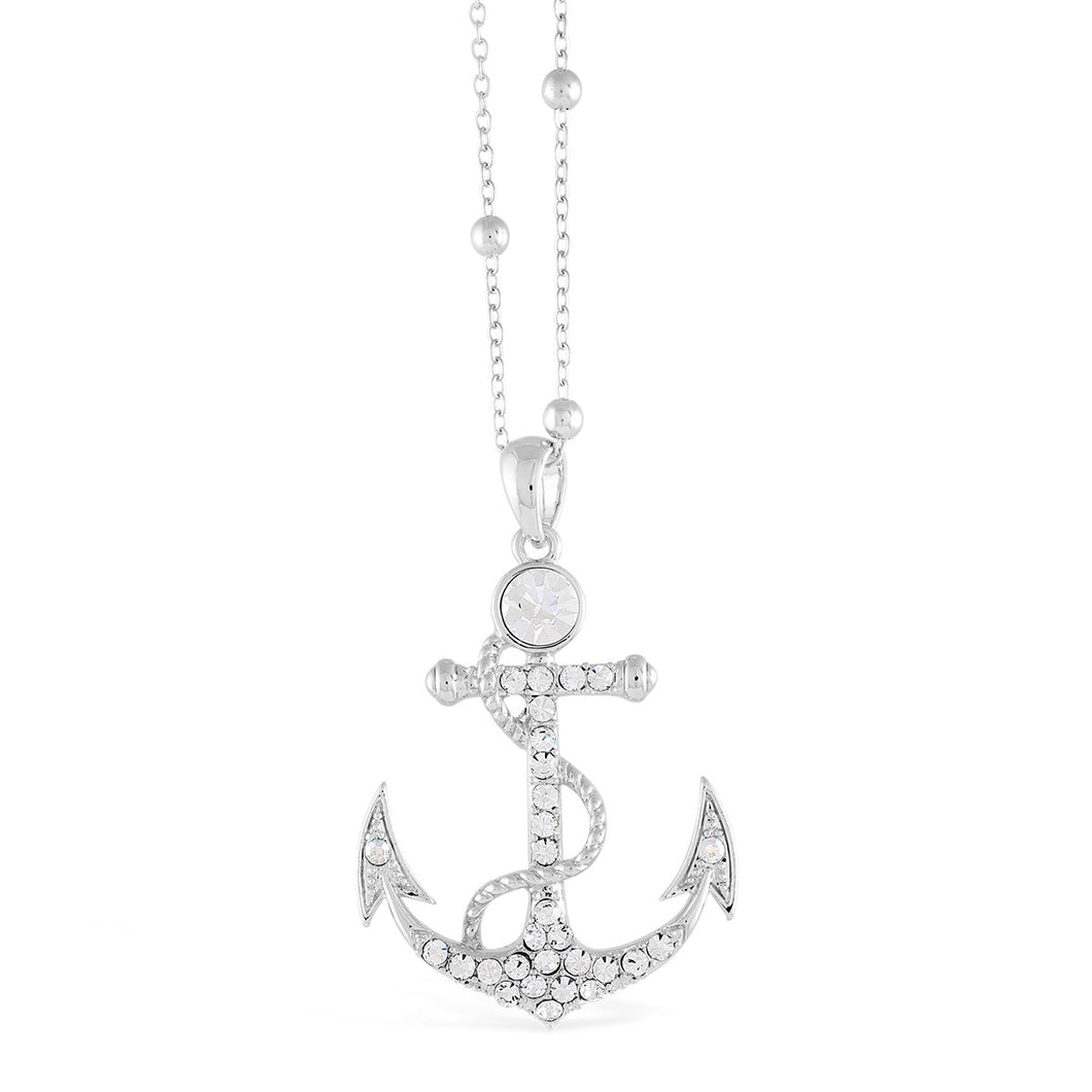 Anchor Rope Pendant PENDANT - FOREVER - VOIAGE SYMBOLS - CRYSTAL forevercrystals 