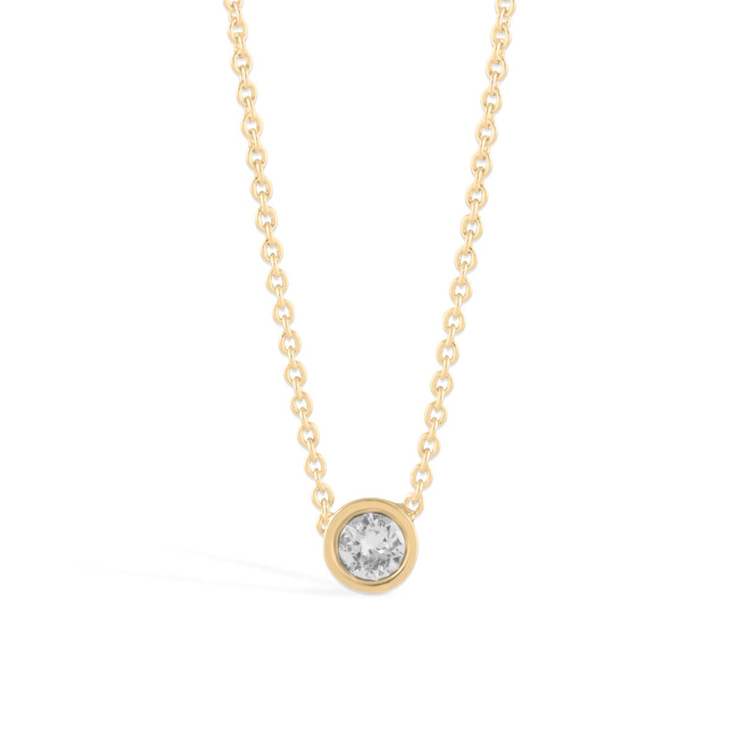 Denia Necklace forevercrystals Gold 