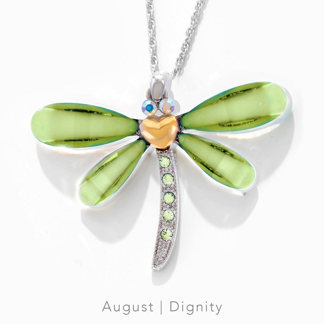 Lifestones Classic Dragonfly Peridot Lifestone Dragonflies Forever Crystals 