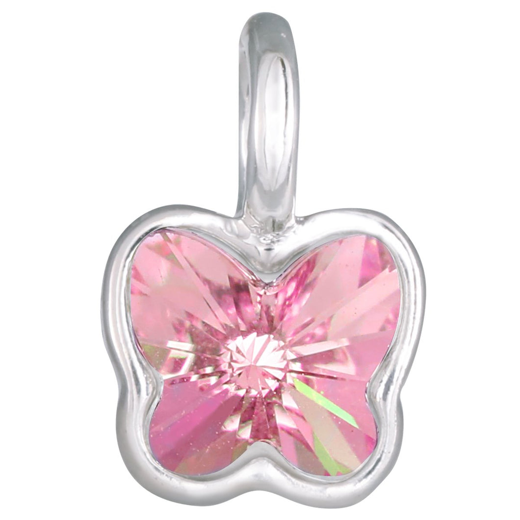 MEMOIR CHARM FANCY BUTTERFLY 10MM LIGHT ROSE CHARM - FOREVER - MEMOIR - LIGHT ROSE FOREVER 