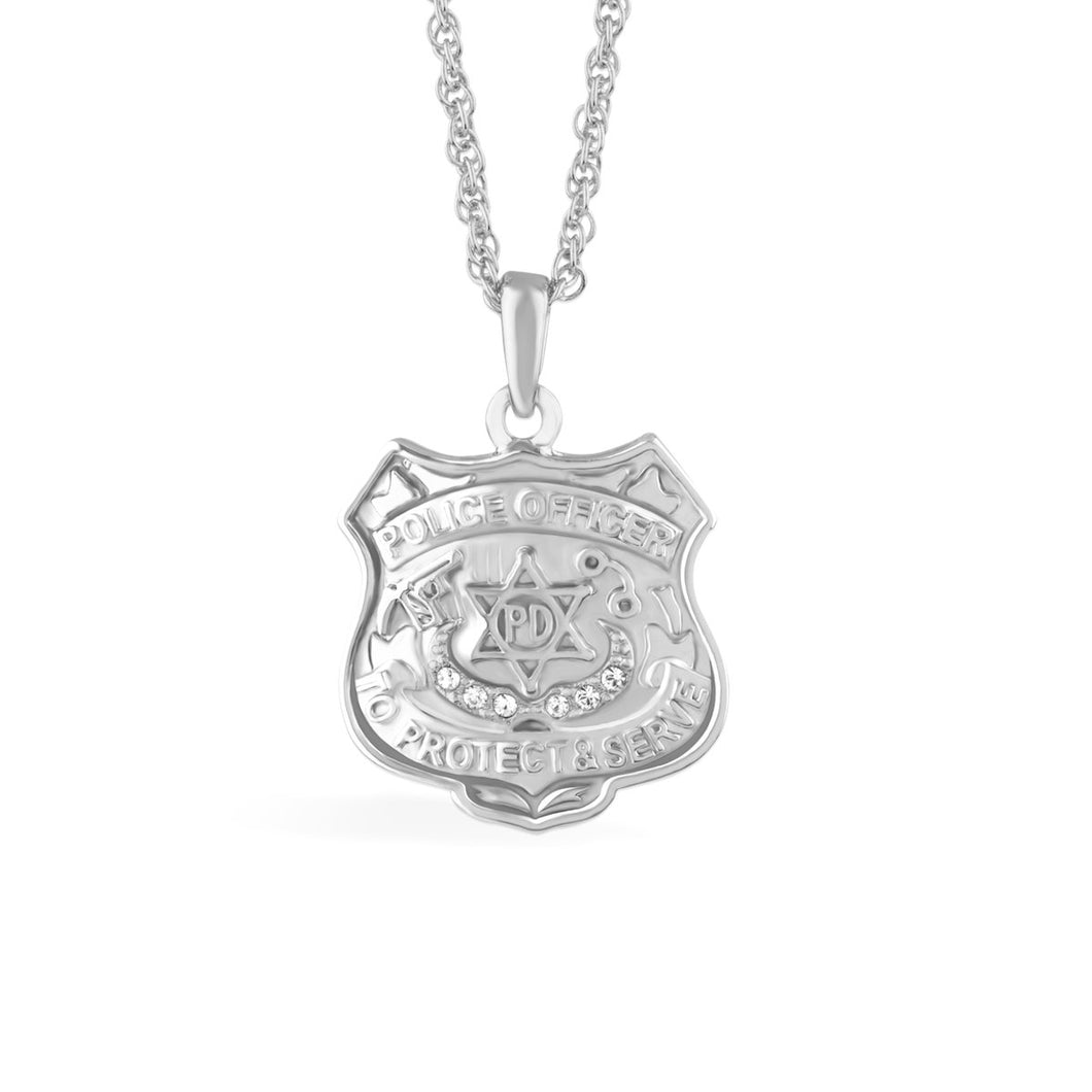 Police Officer Pendant forevercrystals 