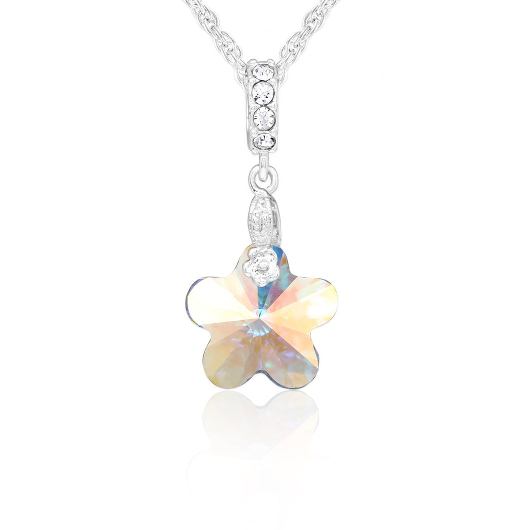 Swarovski Flower Pendant forevercrystals 